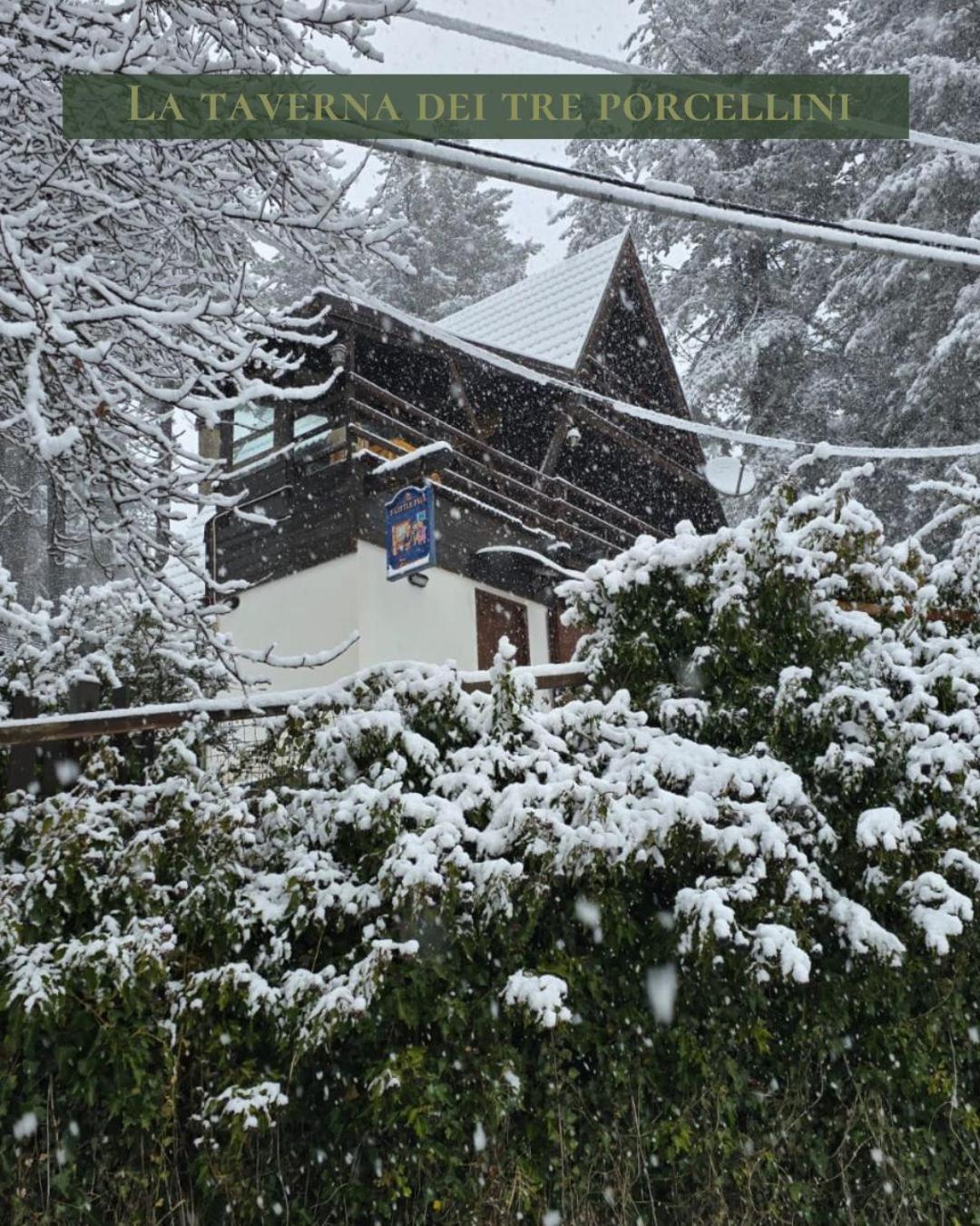 Chalet Natura La Taverna Dei 3 Porcellini Cavaliere  Экстерьер фото